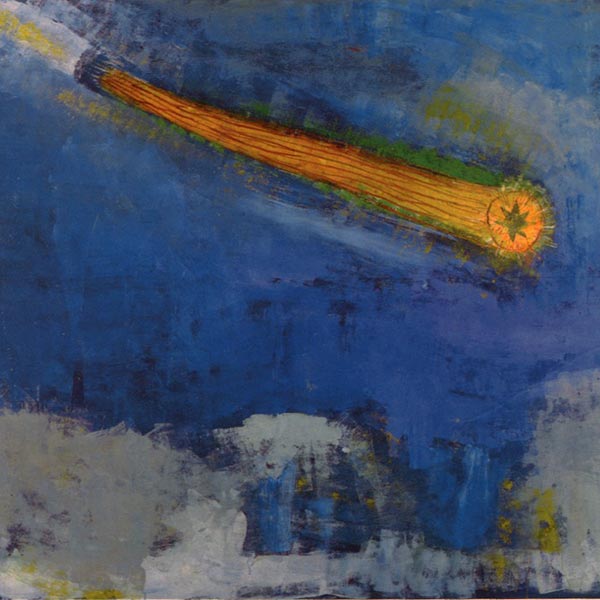 Halley's comet seen by Giotto by Paterson Ewen