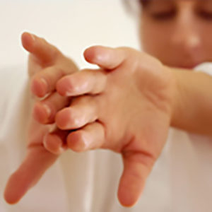 hands of Qi Gong practitioner