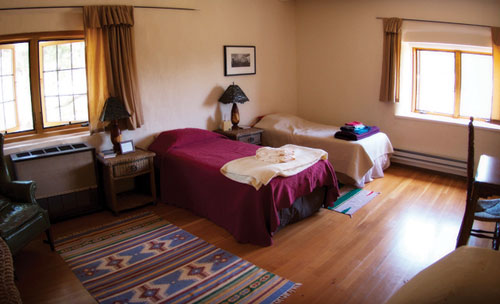 New Mexico, Ghost Ranch, bedroom