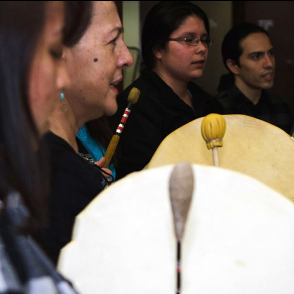 Mixed hand drumming