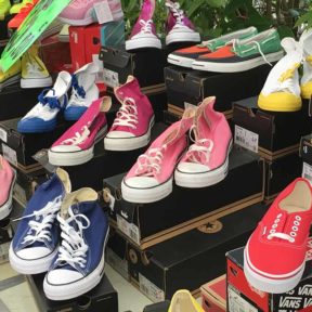 colourful shoes
