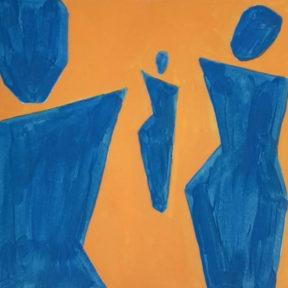 3 people by Waleria Matelska