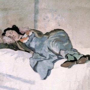 Portrait of Vanessa Bell by Roger Fry