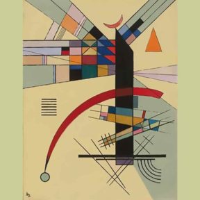 Small Yellow by Wassily Kandinsky