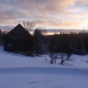 Winter Barn photo by H Taylor