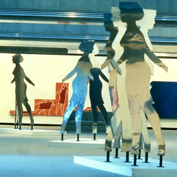 Walking women by Michael Snow