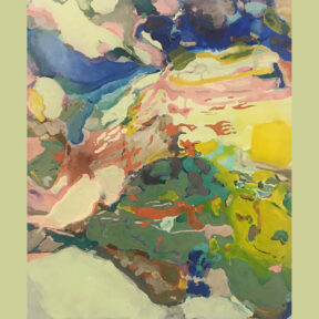 Cristina Lucas painting