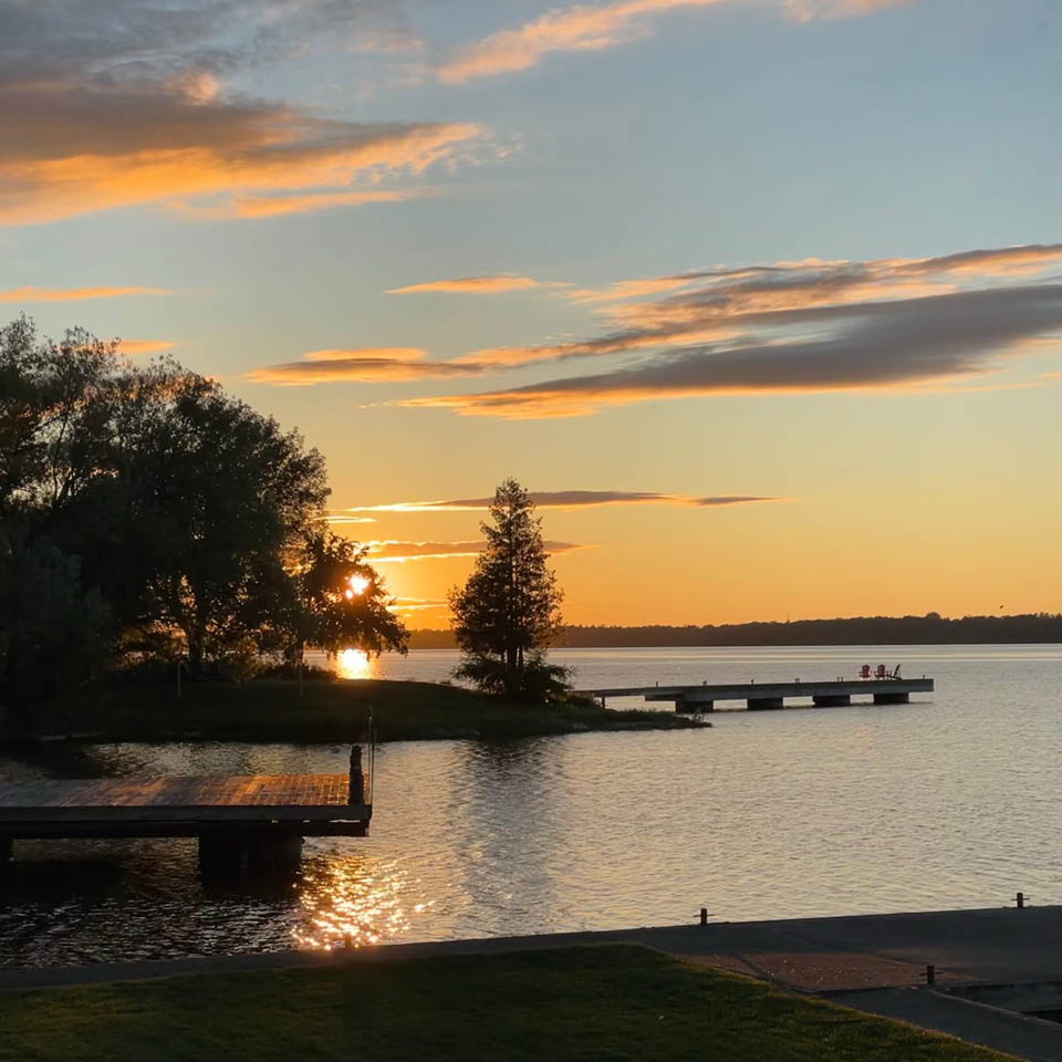 Sunset at The Inn Between, Wolfe Island