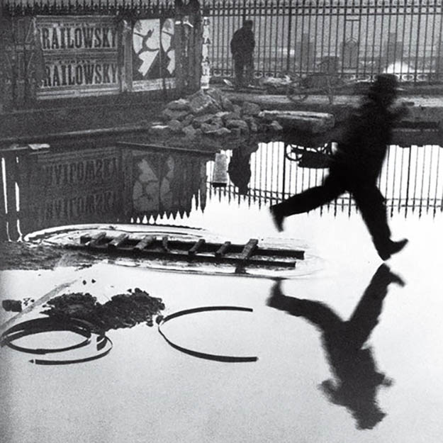 Behind the Gare St Lazare by Henri Cartier-Bresson