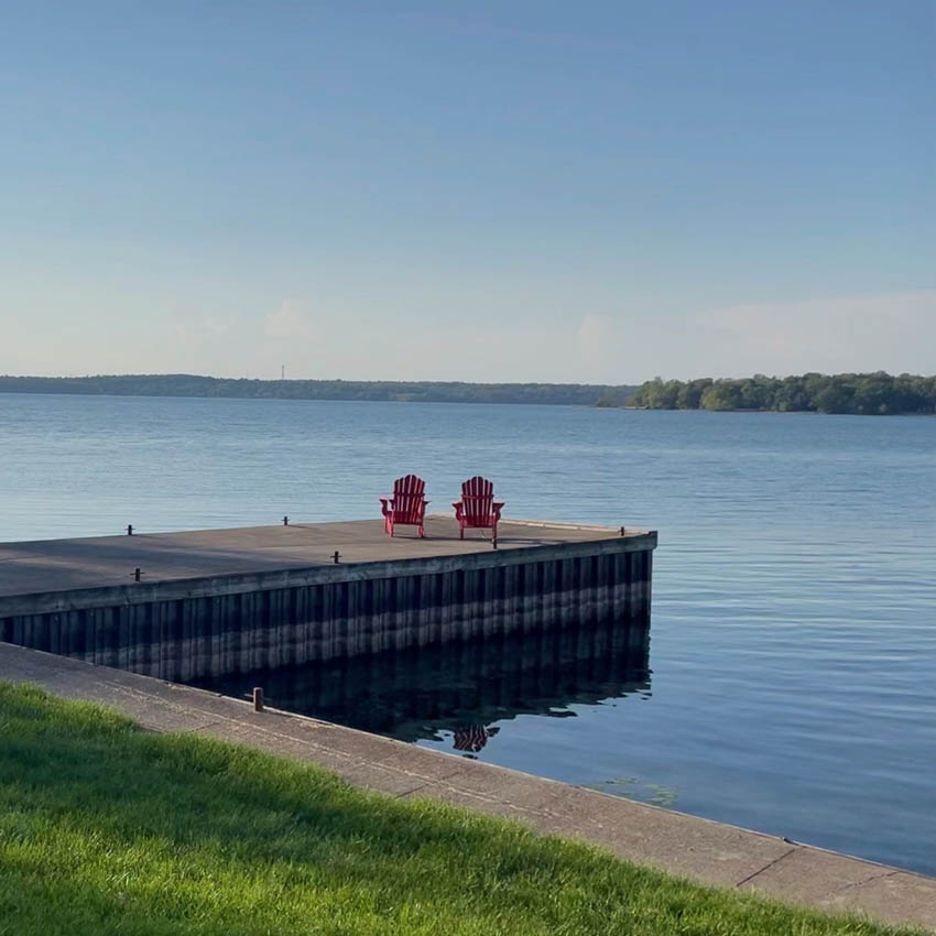 The Inn Between, Wolfe Island dock